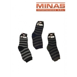 MEDIA DE CABALLERO RAYADA $ 40 C/U