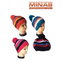 GORRO DE DAMA COMBINADOS