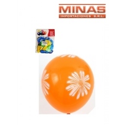 GLOBOS SURTIDOS X 10PCS.