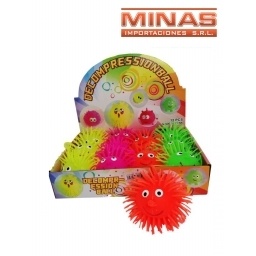 PELOTA CON CARITA X 12PCS. 34 X 25 CM $ 50 CU