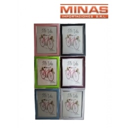 PORTARRETRATO 15 CM X 20 CM,6 COLORES.