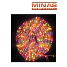 MANGUERA DE SILICONA X 5 M, PARA EXTERIOR, MULTICOLOR.