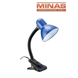 LAMPARA CON PINZA X 25 CM,VARIOS COLORES