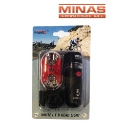 LINTERNA DELANT. Y TRAS.DE BICI X 2 PCS.