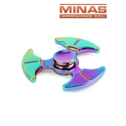 TROMPO FIDGER SPINNER METALTRES PUNTAS