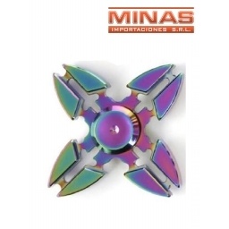 TROMPO FIDGET SPINNER METAL 4 PUNTAS