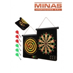 TIRO AL BLANCO DE 12 + 4 DARDOS.