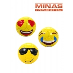 PELOTA DE CARITAS N 3 DE CUERO.