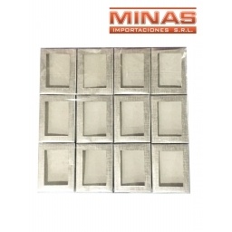 CAJITA CON VISOR PARA CADENA X 12 UNDS, $ 29 CU.