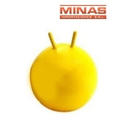 PELOTA SALTARINA CON CUERNITOS,DISEOS VARIOS (EMOTICON)