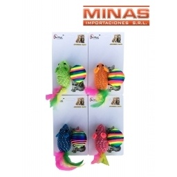 RATON + PELOTA PARA GATOS.