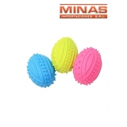 JUGUETE PELOTA OVALA PARA PERRO