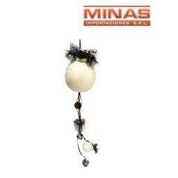 ADORNO PARA NAVIDAD CON PIAS 75 CM