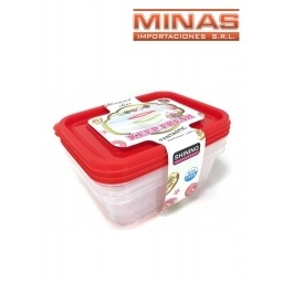 TAPER DE PLSTICO POR TRES 15X15X7 CM