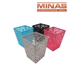 PORTALAPICES DE PLSTICO 12 X 9 CM