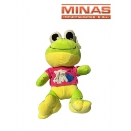 PELUCHE RANA DE 40 CM TE AMO