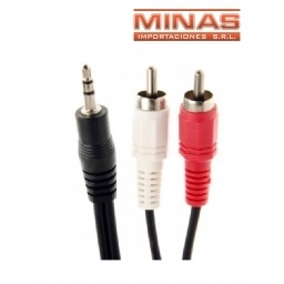 CABLE PLUS A DOS RCA