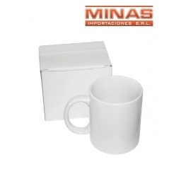 TAZA BLANCA EN CAJA INDIVIDUAL