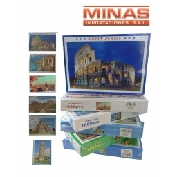 ROMPECABEZAS X 1000 PIEZAS,VARIOS DISEOS.