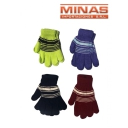 GUANTES DE NIOS 4 COLORES $40 CU