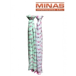 CHALINA DE MUJER 2 COLORES