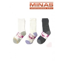 MEDIAS DE NUO COMBINADA X 12 PARES, $ 35 C/U