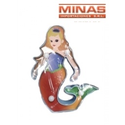 LAMPARA CON FORMA DE SIRENA