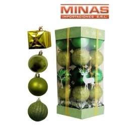 ADORNO PARA NAVIDAD 35 PCS 5 CM $ 9,5 CU