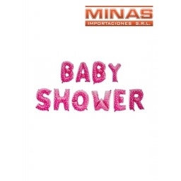 GLOBOS BABY SHOWER EN BOLSA