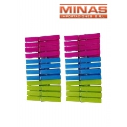 PALILLOS DE PLASTICO X 24 PCS.