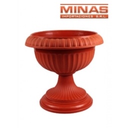 MACETA CON BASE 20 X 17 CM
