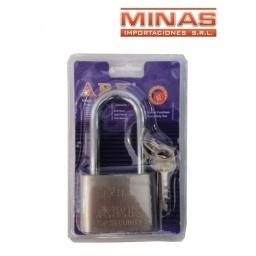 CANDADO DE HIERRO EN BLISTER 60MM