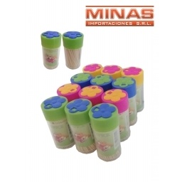 ESCARBADIENTES DE 150 PCS X 12 UNIDADES,$ 12 CU.