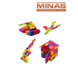 JUEGO DIDACTICO TUBITOS, DE ENCASTRE.