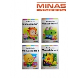 LIBRO DE ACTIVIDADES 4 DISEOS $ 79,90 CU 12 PCS 30X21CM. 323PAG.