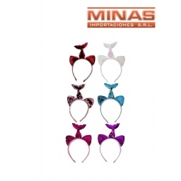 TIARA COLA DE SIRENA CON LENTEJUELAS.