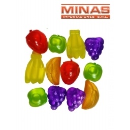 CUBITOS FRUTAS PARA CONGELAR  X 12 PCS.