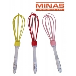 BATIDOR MANUAL PARA COCINA DE SILICONA