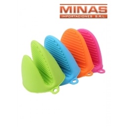 MANOPLA DE SILICONA 9 CM VARIOS COLORES