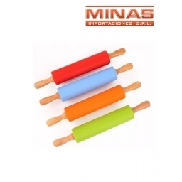 PALOTE DE SILICONA X 23 CM, DE COLORES.