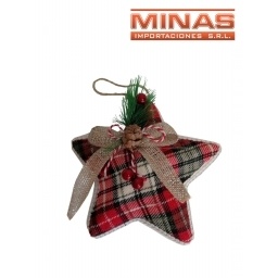 ADORNO DE NAVIDAD 15 CM