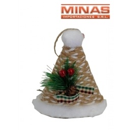 ADORNO DE NAVIDAD 15 CM