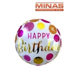 GLOBO DE CUMPLEAOS 18