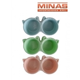 PLATO PARA MASCOTA DE 28 CM X 14 CM.