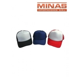GORRO DE VISERA PARA ESTAMPAR 4 COLORES