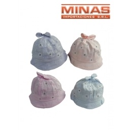 GORRO PARA NIA 4 COLORES