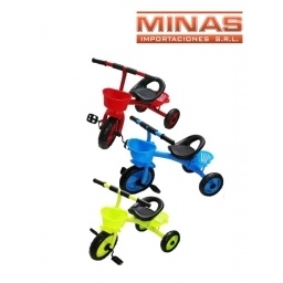 TRICICLO DE METAL VARIOS COLORES
