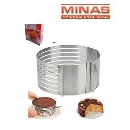 ARO CORTANTE EXTENSIBLE PARA CORTAR TORTA 9-12 PULGADAS