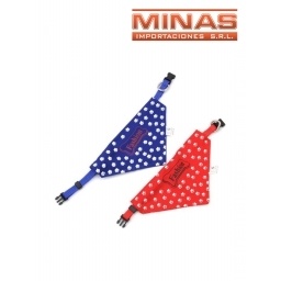 COLLAR CON BANDANA PARA PERRO TALLE M