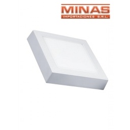 PLAFON 6W CUADRADO LUZ FRA LED 112MM